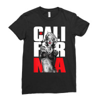 Premium Vintage California Republic Tshirt Cali Life Love La Ladies Fitted T-shirt | Artistshot