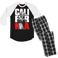 Premium Vintage California Republic Tshirt Cali Life Love La Men's 3/4 Sleeve Pajama Set | Artistshot