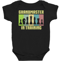 Chess Player T  Shirt Grandmaster In Training T  Shirt Baby Bodysuit | Artistshot