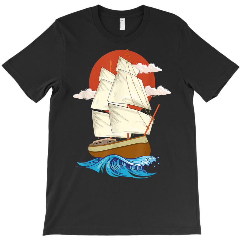 Sail Boat Sailor Ship Nautical Captain Skipper Sailing T Shirt T-shirt | Artistshot