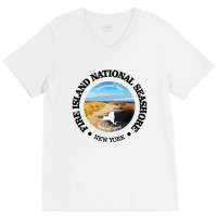 Fire Island National Seashore V-neck Tee | Artistshot