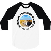 Fire Island National Seashore 3/4 Sleeve Shirt | Artistshot