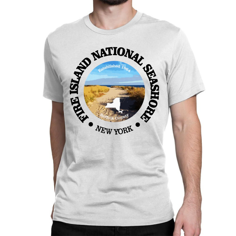 Fire Island National Seashore Classic T-shirt by Aibon | Artistshot