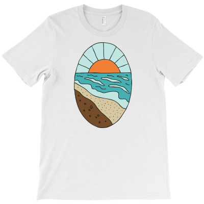 Beach T-shirt Designed By Afif Quilimo
