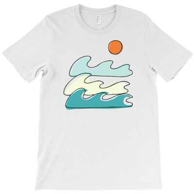 Waves T-shirt Designed By Afif Quilimo