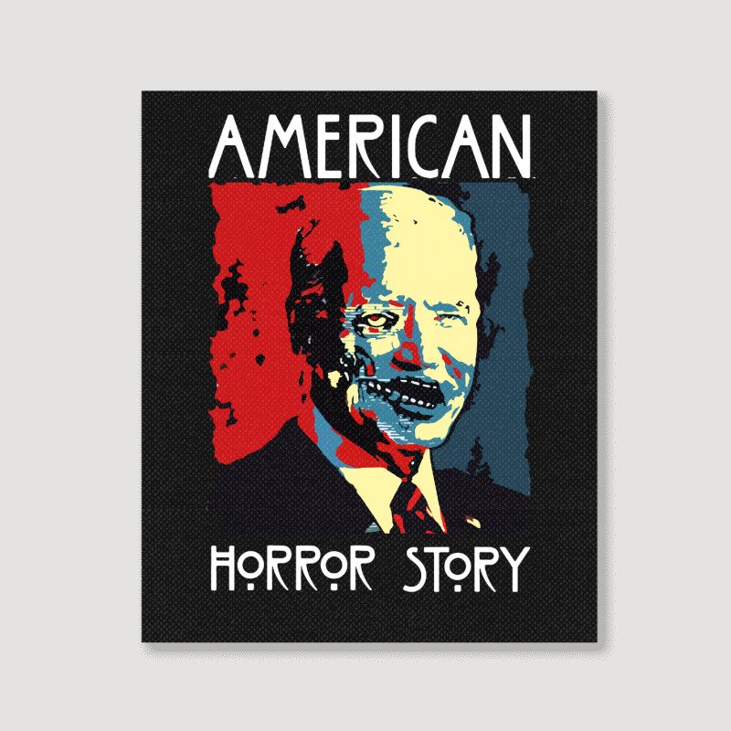 Funny  Horror Zombie Halloween Portrait Canvas Print | Artistshot