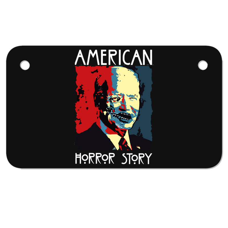 Funny  Horror Zombie Halloween Motorcycle License Plate | Artistshot