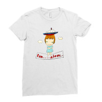 Cruise Ship Iam Alone Ladies Fitted T-shirt | Artistshot