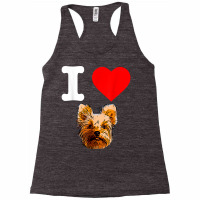 I Love My Yorkie Dog Yorkie Mom Yorkshire Terrier Tshirt Racerback Tank | Artistshot