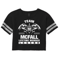 Team Mcfall Lifetime Member Gifts T Shirt Scorecard Crop Tee | Artistshot