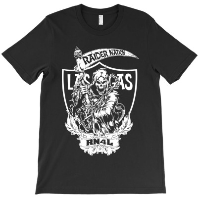 Horror Skull Raider T-shirt Designed By Bertaria