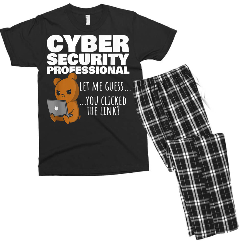 You Clicked The Link Funny Cybersecurity Infosec T Shirt Men's T-shirt Pajama Set by nycerecoverdell | Artistshot