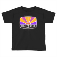 Mens Surfing California   Sunny   Mens Surfer   High Water Surf T Shir Toddler T-shirt | Artistshot