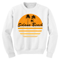 Solana Beach California Retro Tshirt 70's Throwback Surf Sweatshirt Youth Sweatshirt | Artistshot