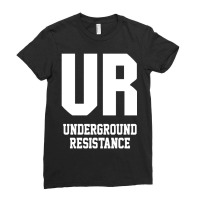 Underground Resistence Ladies Fitted T-shirt | Artistshot