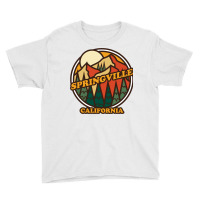 Vintage Springville, California Mountain Hiking Souvenir Pri Long Slee Youth Tee | Artistshot