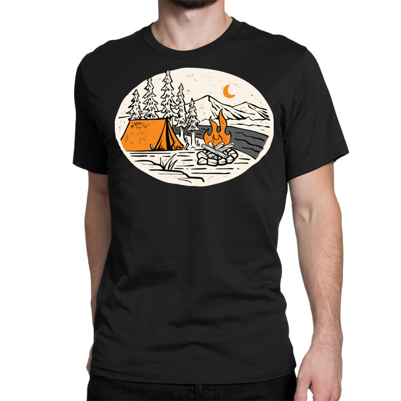 Camping Classic T-shirt by Quilimo | Artistshot