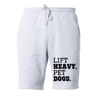 Lift Heavy Pet Dogs Funny Gym Workout Weight Lifting Gift Tank Top Fleece Short | Artistshot