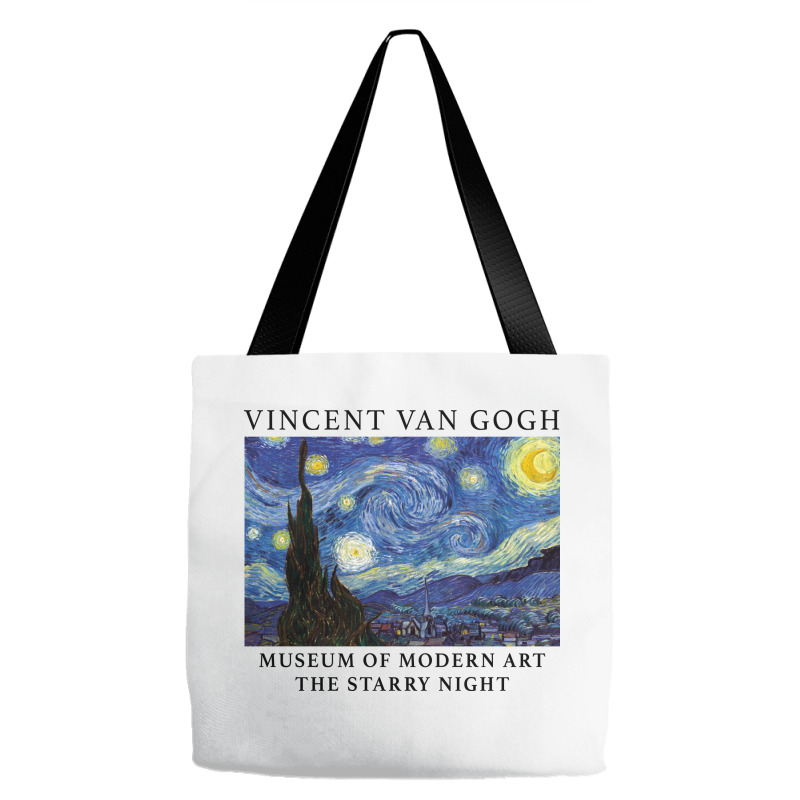 starry night tote bag