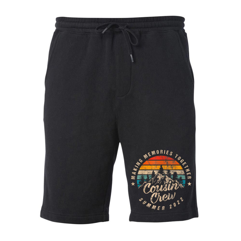 Summer Vacation Camping Crew Camp Fleece Short | Artistshot