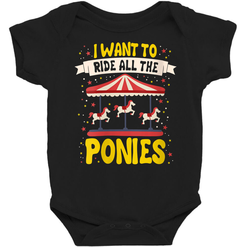 Womens Fair Fair Funny Saying Children's Carousel V Neck T Shirt Baby Bodysuit | Artistshot