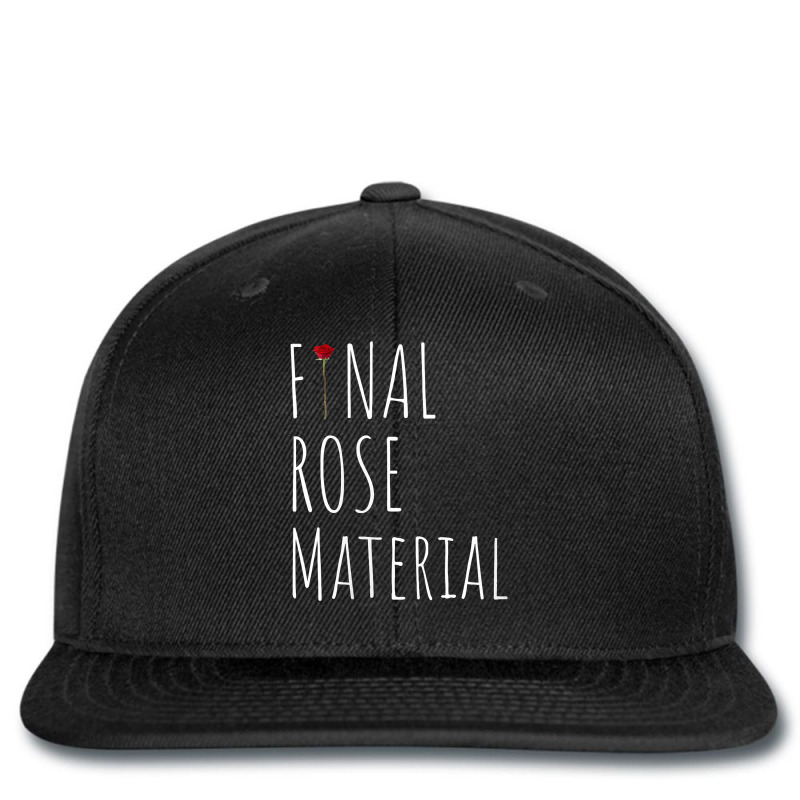 Womens Final Rose Material Funny Valentines For Single V Neck T Shirt Printed hat by bhuvanseeliger | Artistshot