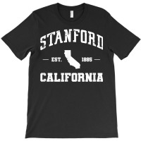 Stanford California Map Ca Travel Vacation T Shirt T-shirt | Artistshot