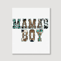 Western Mama's Boy Portrait Canvas Print | Artistshot