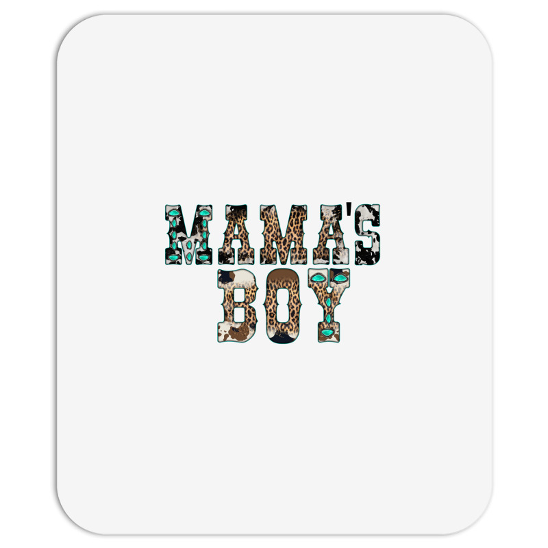 Western Mama's Boy Mousepad | Artistshot