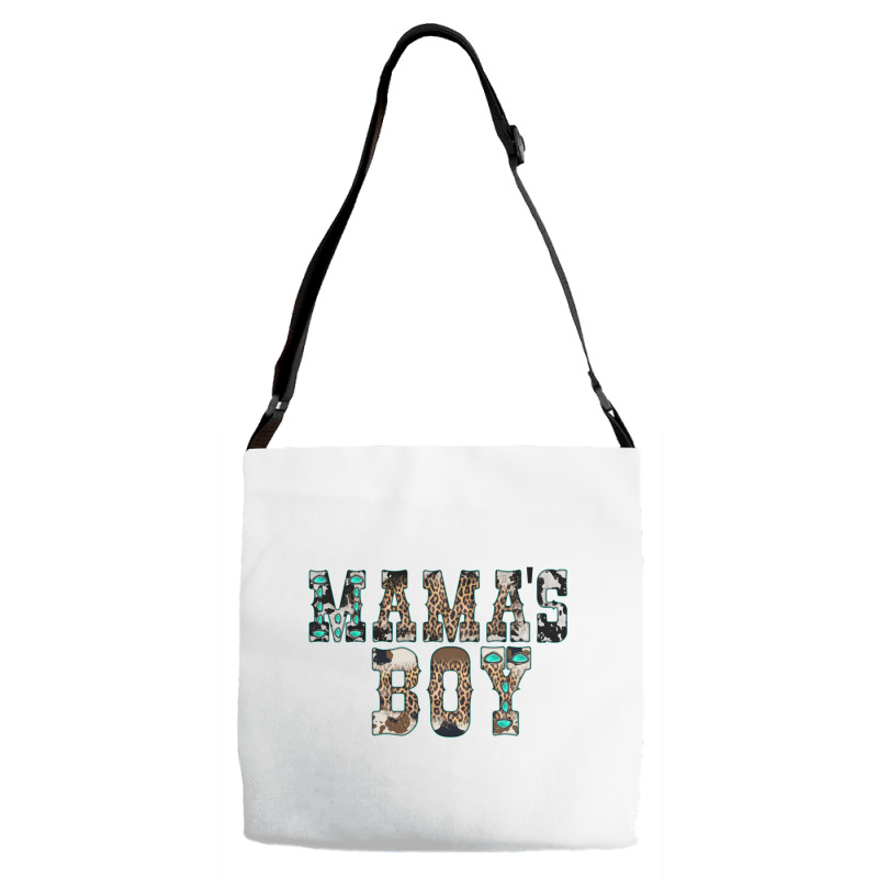 Western Mama's Boy Adjustable Strap Totes | Artistshot