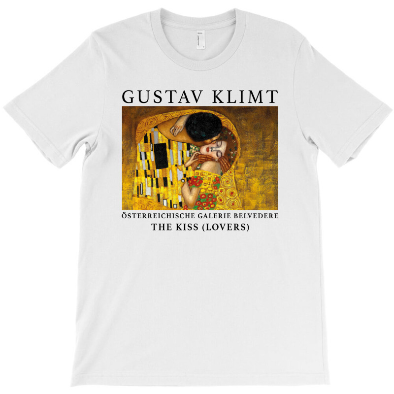 Custom Gustav Klimt The Kiss T-shirt Artistshot
