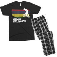 Bmx Bike Mauritius Flag Biking Cycling Racing Bmx T Shirt Men's T-shirt Pajama Set | Artistshot