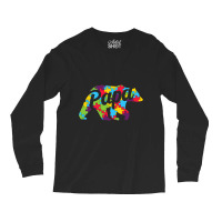 Autism Papa Bear Autism Awareness Long Sleeve Shirts | Artistshot