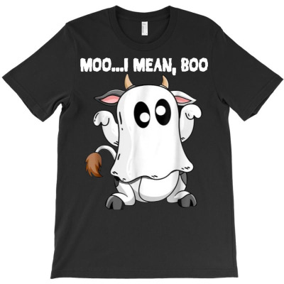 Ghost Cow Moo T-shirt Designed By Bariteau Hannah
