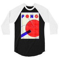 Funny Ping Pong   Ping Pong Vintage Table Tennis Player T Shirt 3/4 Sleeve Shirt | Artistshot