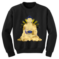 Buddhism Buddha Lotus Meditation Youth Sweatshirt | Artistshot