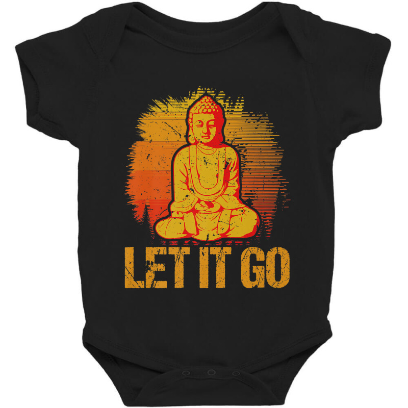 Buddhism Buddha Meditate Baby Bodysuit by criticizematter | Artistshot