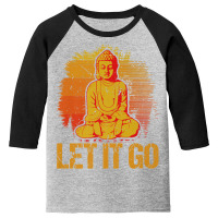 Buddhism Buddha Meditate Youth 3/4 Sleeve | Artistshot