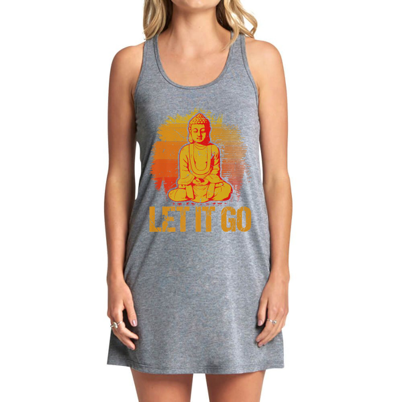 Buddhism Buddha Meditate Tank Dress by criticizematter | Artistshot