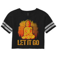 Buddhism Buddha Meditate Scorecard Crop Tee | Artistshot