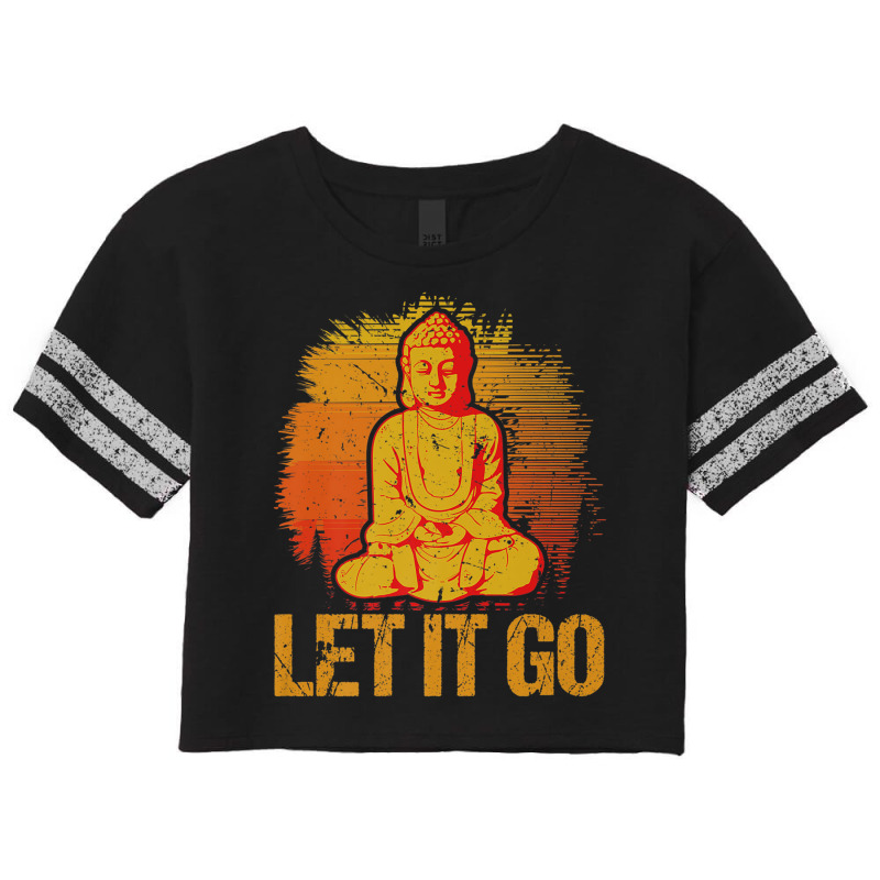 Buddhism Buddha Meditate Scorecard Crop Tee by criticizematter | Artistshot