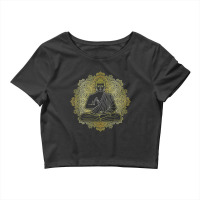 Buddhism Buddha Meditation Buddhism Crop Top | Artistshot