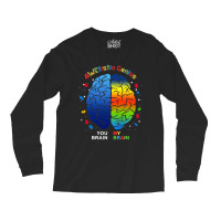 Awetistic Genius Support Autism Awareness Month Long Sleeve Shirts | Artistshot