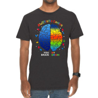 Awetistic Genius Support Autism Awareness Month Vintage T-shirt | Artistshot