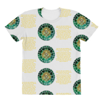 Leo Lion Sign Horoscope Zodiac Astrology T-shirt All Over Women's T-shirt Designed By Arnaldo Da Silva Tagarro