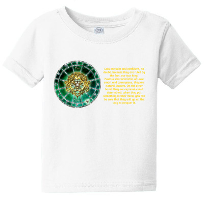 Leo Lion Sign Horoscope Zodiac Astrology T-shirt Baby Tee Designed By Arnaldo Da Silva Tagarro