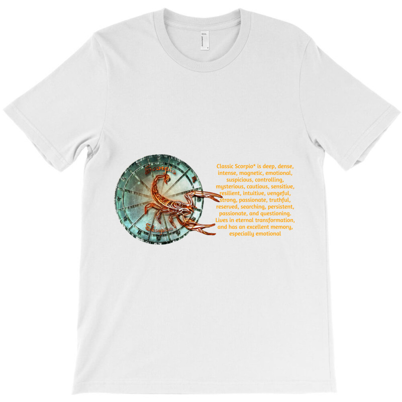 Scorpion Sign Zodiac Horoscope Zodiac Astrology T-shirt T-shirt | Artistshot