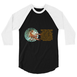 Scorpion Sign Zodiac Horoscope Zodiac Astrology T-shirt 3/4 Sleeve Shirt | Artistshot