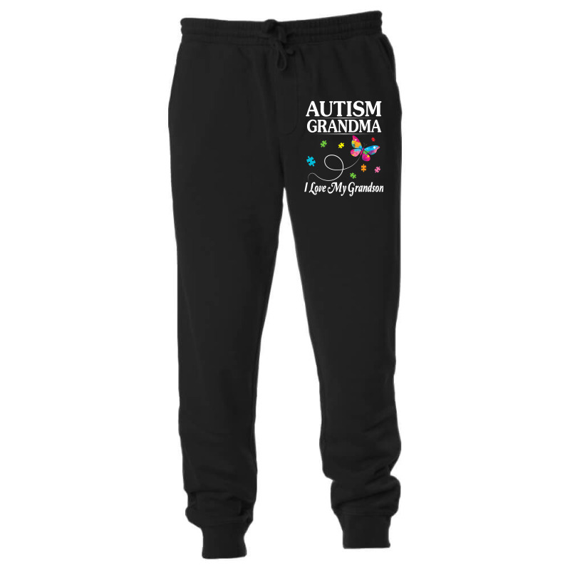 Butterfly Autism Grandma I Love My Grandson Awareness Unisex Jogger by mrlee | Artistshot