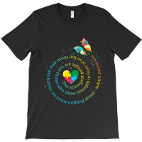 Butterfly Autism The Strongest People Autism T-shirt | Artistshot